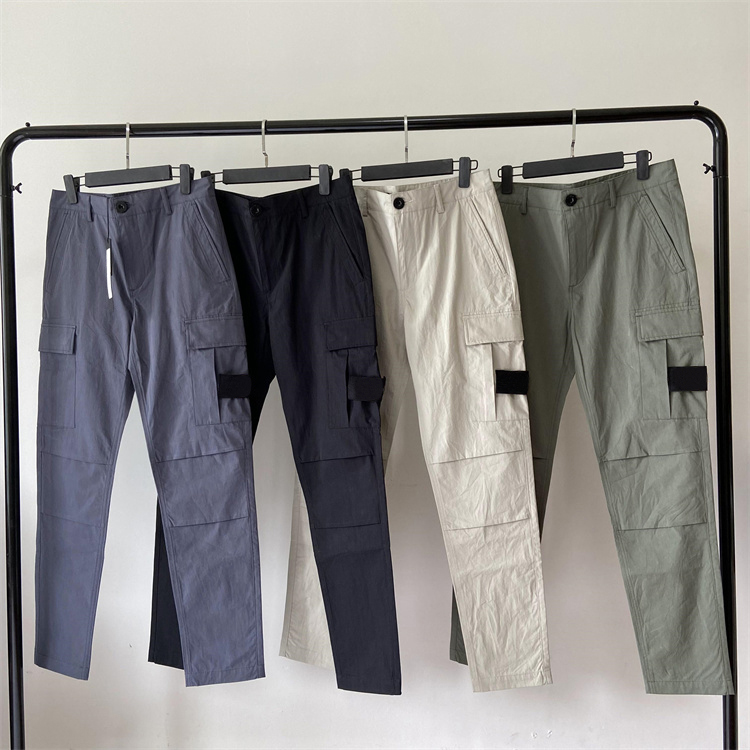 Designer Mens Pant Luxury Cargo Pants Fashion Embroidery Casual Outdoor Cotton Mens Sweatpants Streetwear Man Trousers M-2XL