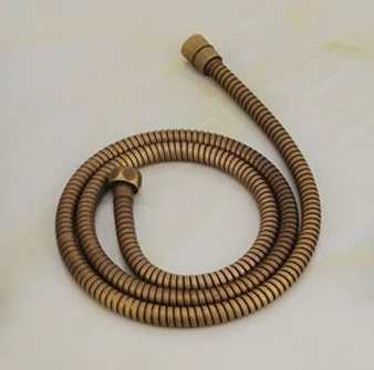 Antique Brass Stainless Steel ible Shower Hose Long Bathro Shower Water Hose Extension Plumbing Pipe Pling Tube Y251107