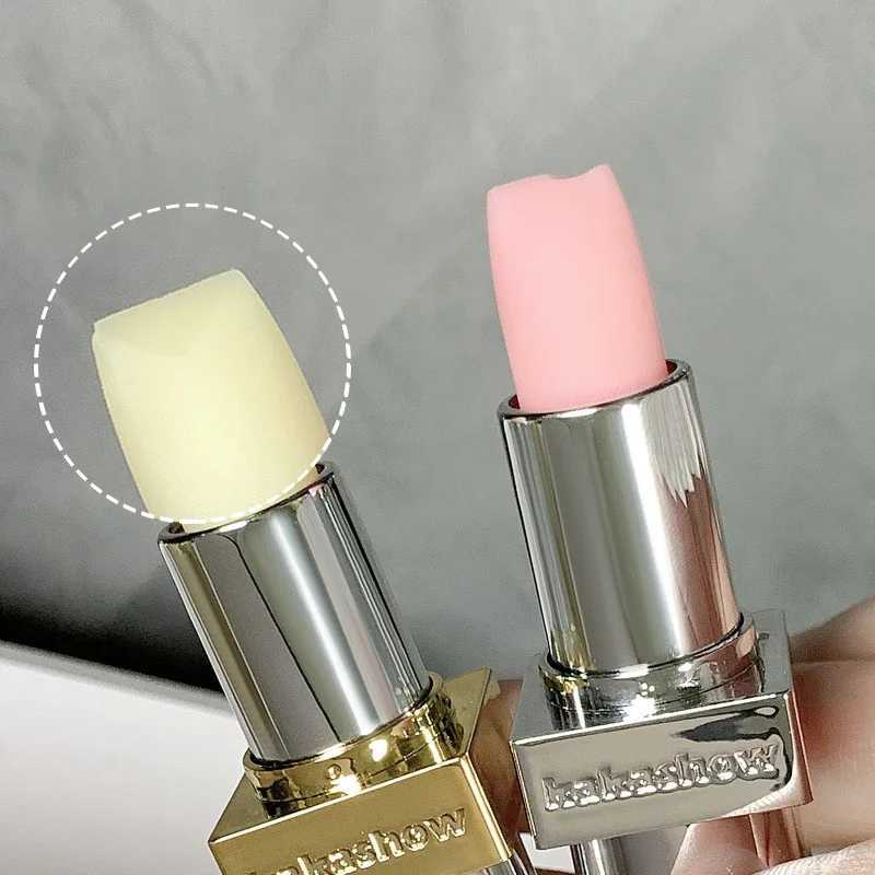 Anti aging lipstick silver tube lipstick long-lasting moisturizing lipstick womens winter makeup lipstick oil W250407