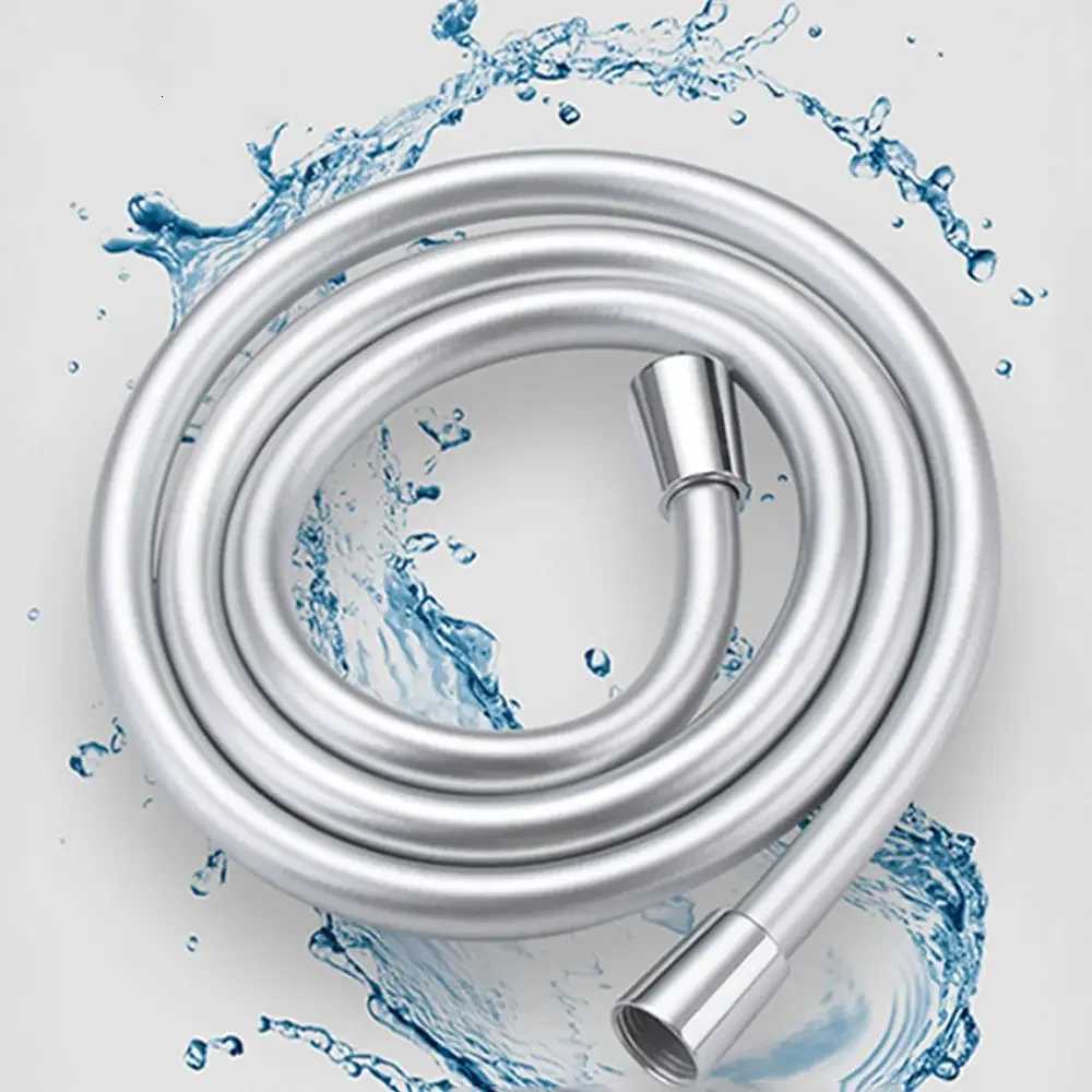 1/15/2m PVC Handheld Shower Hose ible Anti Winding Explosion-proof Water Tube Bathro Faucet Hose Extension Pipe Y251107