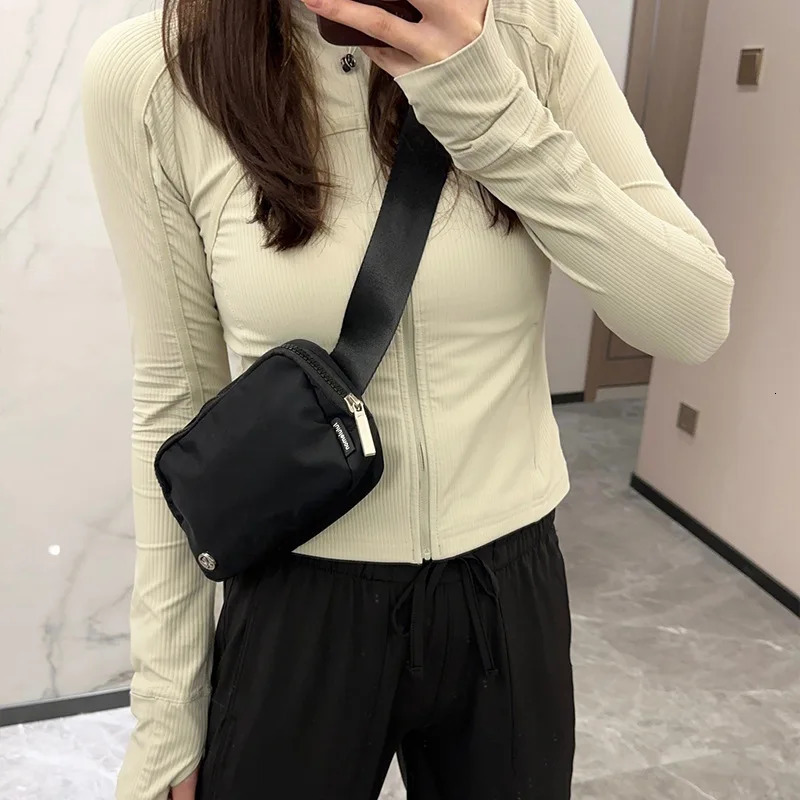 Casual Canvas Crossbody Bag for Women er Black/White/Red Shoulder Bags Large Capacity Tote Men Travel Shopping Bag 2025250403