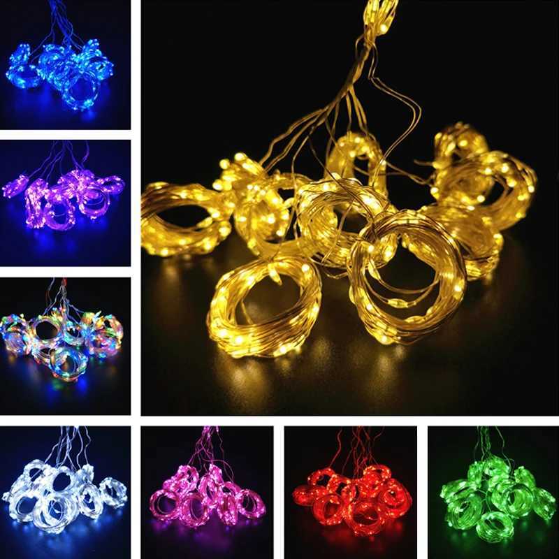 3M/6M New Year Curtain Garland Led String Lights 8 Modes Holiday Lamp Wedding Christmas Fairy Lights for Bedroom Home Decor W251107