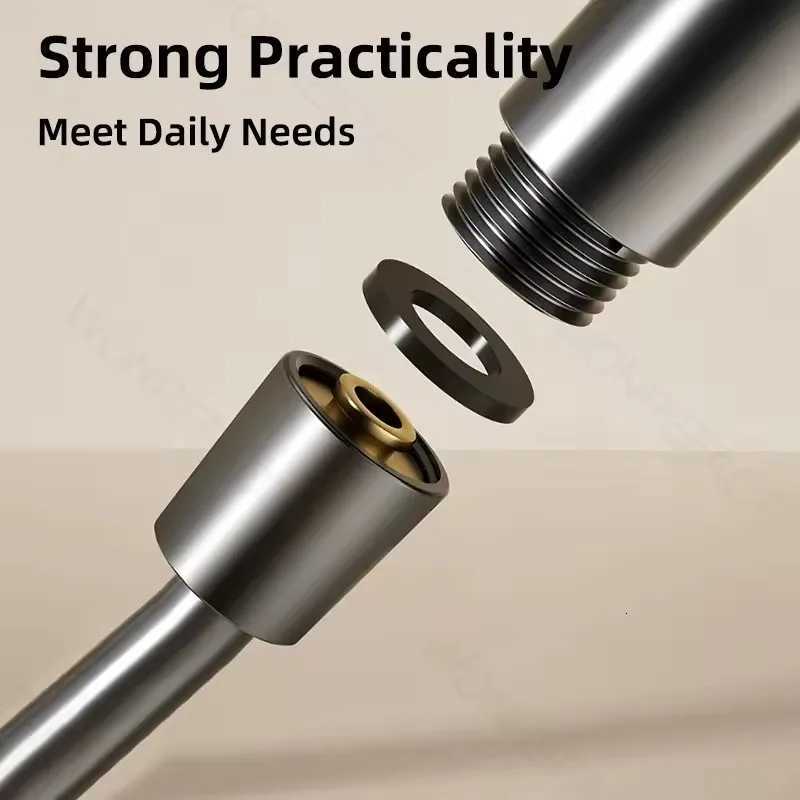 Upgrade 15M/2M//5M Spiral ible Shower Hose Toilet Bidet Water Pipe Plumbing Spring ible Retractable Shower Hoses Y251107