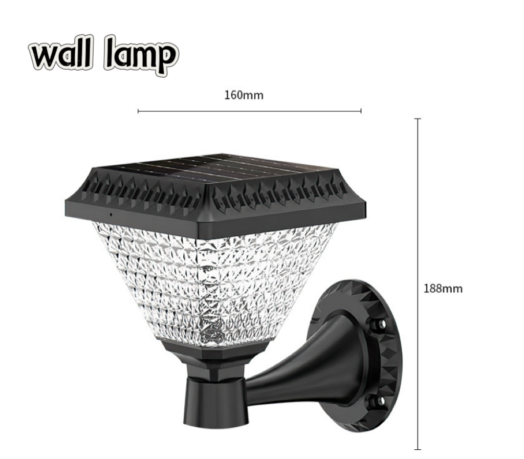 Eco-Friendly Solar Courtyard Lights Easy Installation, Long Lasting Performance #10-50