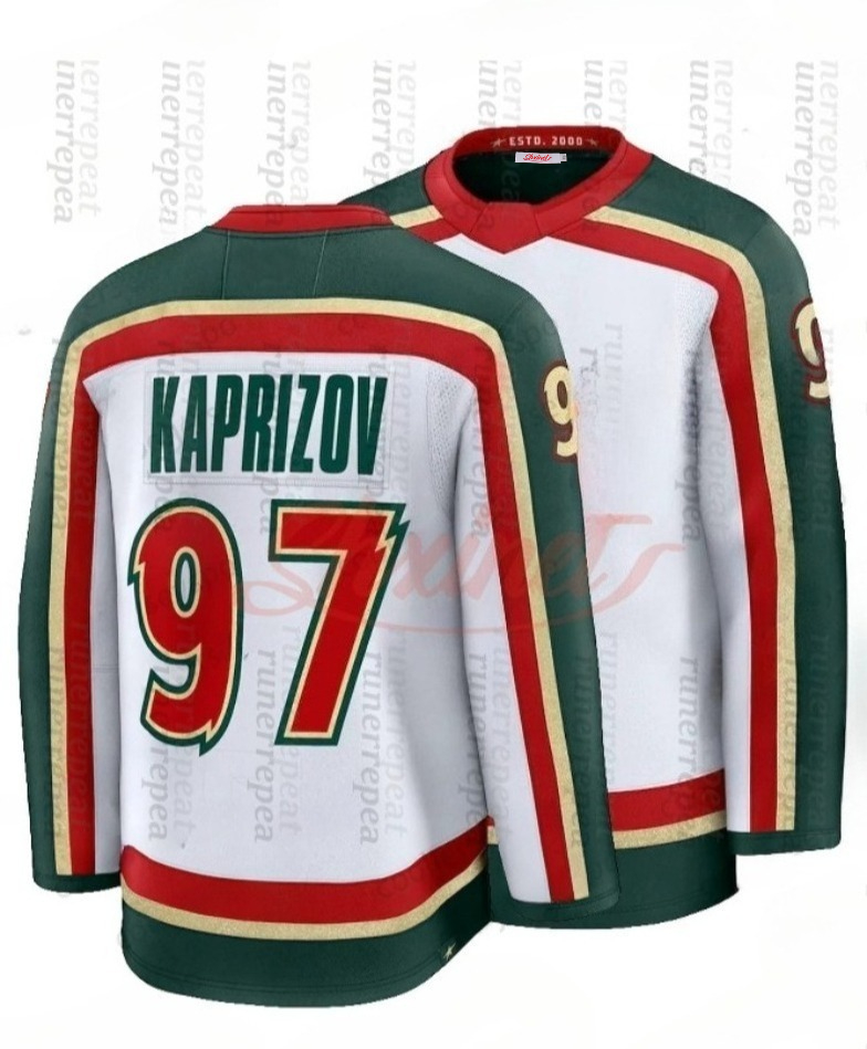 Personalized Custom Kirill Kaprizov 25th Anniversary Jersey Matthew Boldy Brock Faber Marc-Andre Fleury Marcus Foligno Zuccarello Eriksson Ek Version 