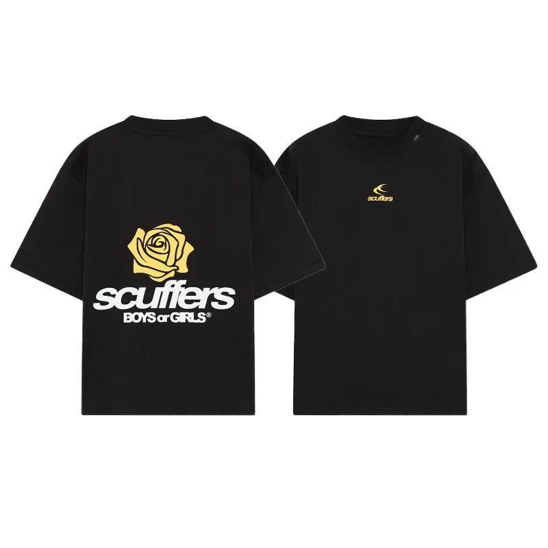 South American Trend Printing Barber Mens Tshirt Womens Surfing Holiday y Street Short Sleeve Top 250407