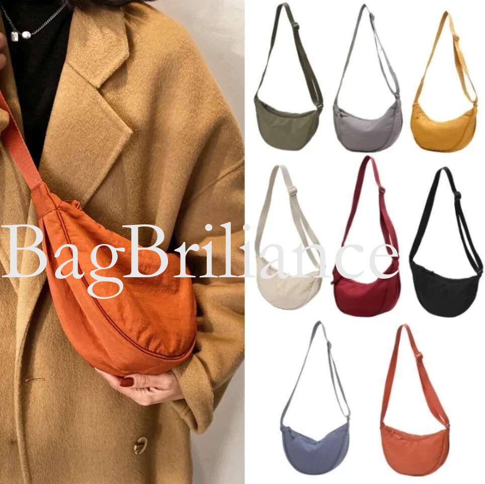 Casual Nylon Crossbody for Women Designer Shoulder Bags Large Capacity Tote Lady Travel Shopper Bag Female Purses 2025