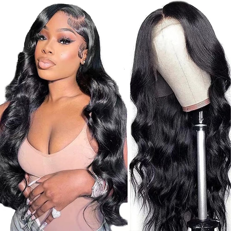 12A Brazilian Body Wave Wig 13*4 Frontal Lace To Ear Wig