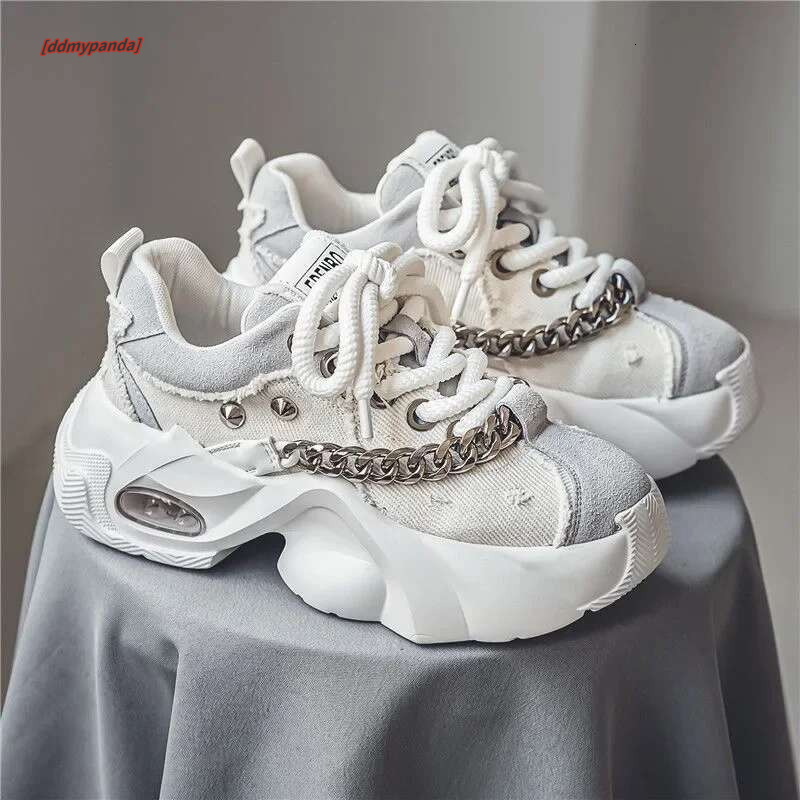 Original Designer Fashion Platform Casual Height Increas Shoes for Men Hip Hop Chunky Sneakers atillas Hombre ddmypanda