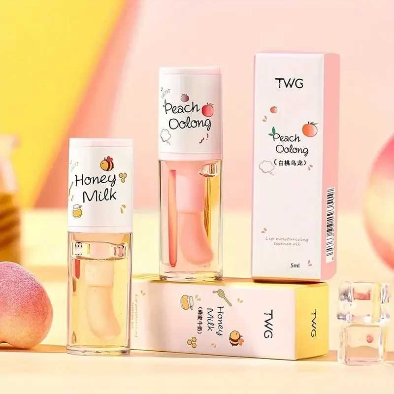 Moisturizing peach oolong lipstick long-lasting moisturizing lipstick rich in silk can prevent dry and cracked lips W250407