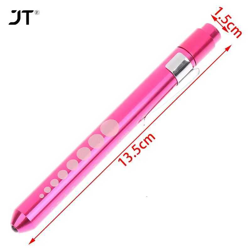 LED Flashlight Work Light First Aid Pen Light Torch Lamp Pupil Gauge Measurement Portable Medical Pen lightW251106
