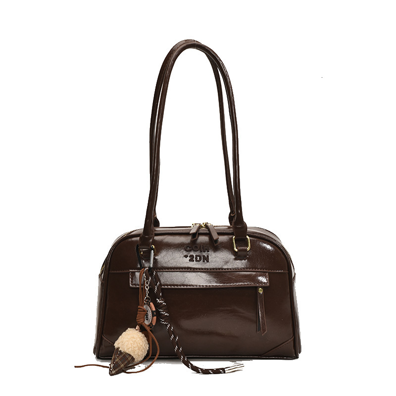 2025S Designer Women S Bag Matte Handbag For Women Winter New Small Square Large Capacity Pillow Bag Commuting Single Shoulder Armpit Bag