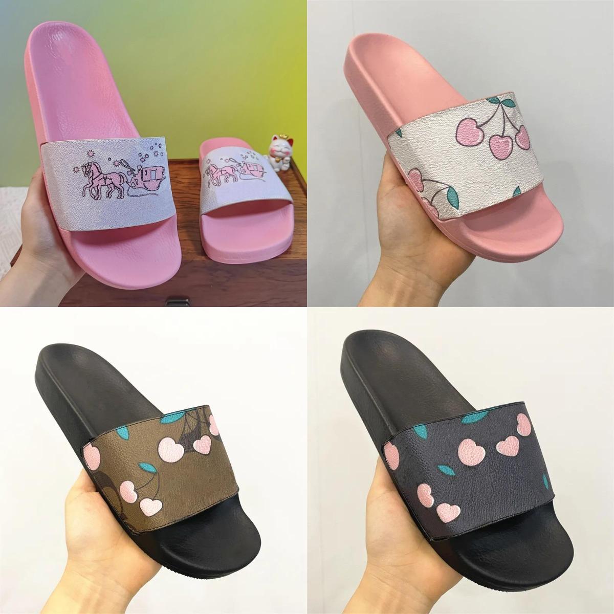 35-45 designer shoes Women men sliders sandals slippers slides for Man Sandals Bloom Slide Sandale Summer Beach Shoe Loafers Slippers Flower Sandal Flat sliders6