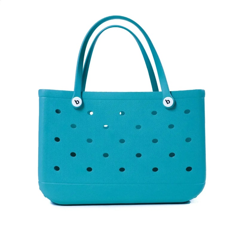 Women's EVA Bogg Rubber Tote - Waterproof & Durable Travel Handbag for Outdoor Activities