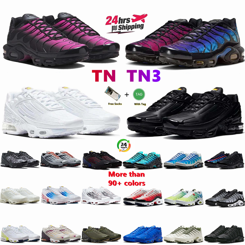 2025 designer Tuned Tn Plus 3 Womens Mens Running Shoes Fashion Tn3 Trainers Unity Bred Mesh Aqua Sneakers tns Atlanta Terrascape