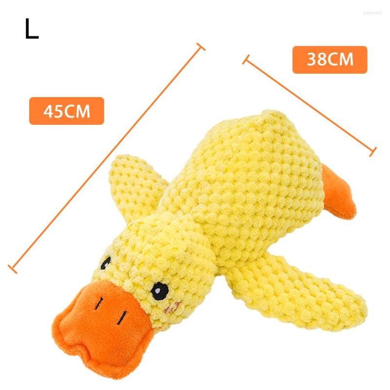 Duck Shape Dog Toy Quacking Pet Toys For Small Large Cat Durable Puppy Molar Chew Fun Interactive Plaything Supplies