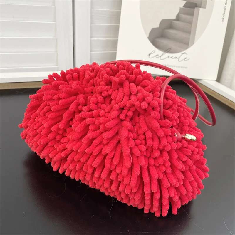 Designer Plush Cloud Shoulder Bag Brands Pouch Handbags And Purses Dumpg Crossbody Messenger Bags For Women