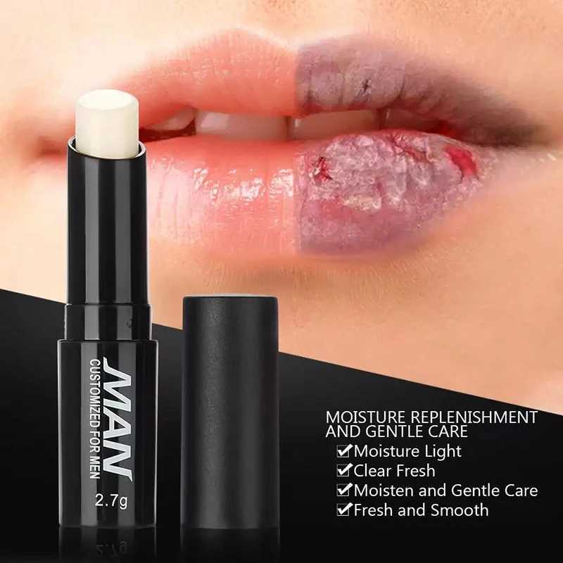 Mens lipstick Long lasting moisturizing Lighten lip line anti drying lipstick mens cosmetics lip skin care products W250407