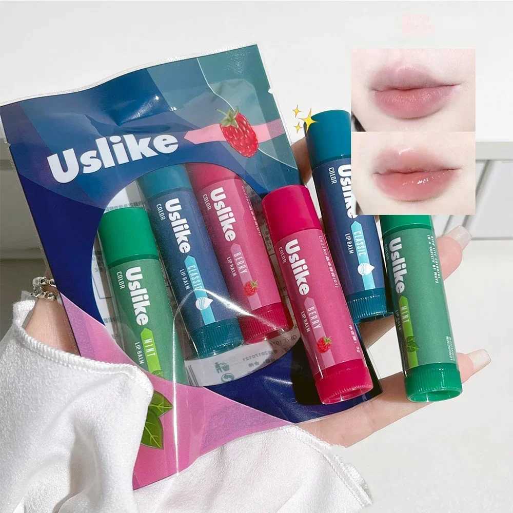 Lipstick set colorless long-lasting moisturizing lipstick facial mask lip liner lip liner care transparent lipstick primer W250407