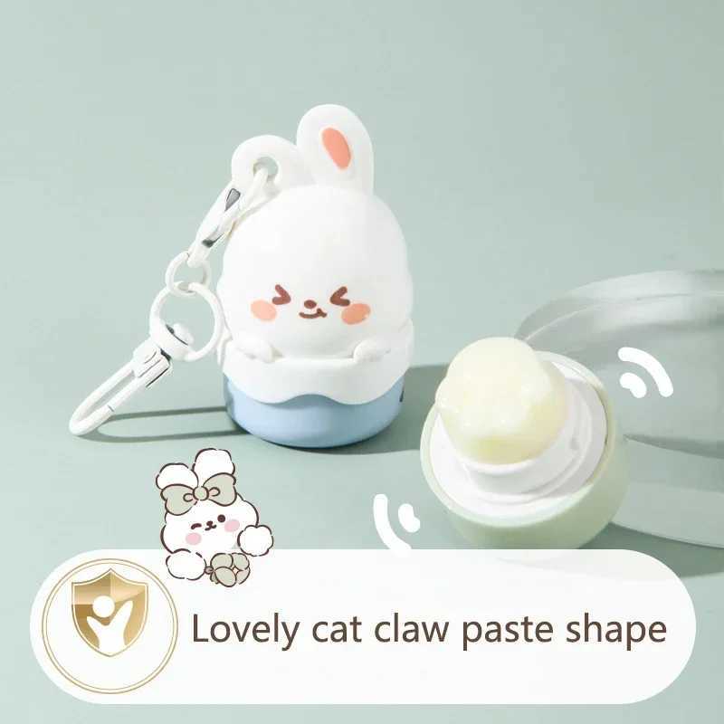 Fruit childrens lipstick moisturizing nutrition anti dry crack lipstick lovely cartoon rabbit childrens autumn and winter lip care W250407