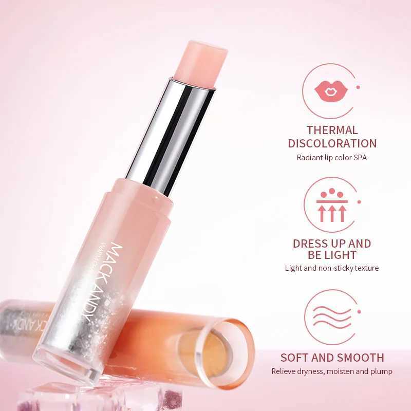 MACKANDY color change lipstick color lipstick moisturizing lip color and vitamin E natural gloss finish W250407