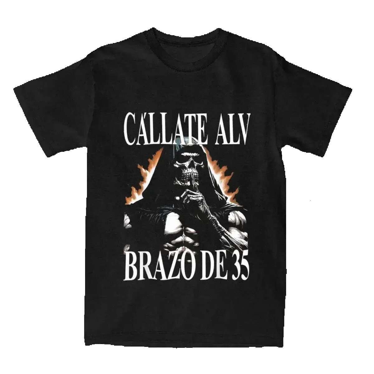 Men's retro cotton T-shirt, casual, summer and trendy, NMS toxic Leros calls Ien se Tomo mi Agua