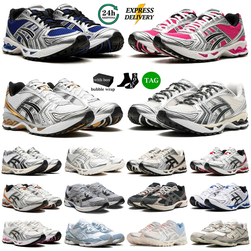 with box designer shoes k14 running shoes for mens womens sneakers pink triple pure black silver green grey brown outdoor sports men sneakers chaussure trainers