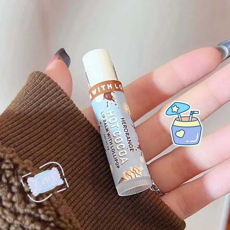 Herorange Fruit Moisturizing lipstick Jelly Light Line Plump Lip Care Colored lipstick Base Colorless Lip Care W250407