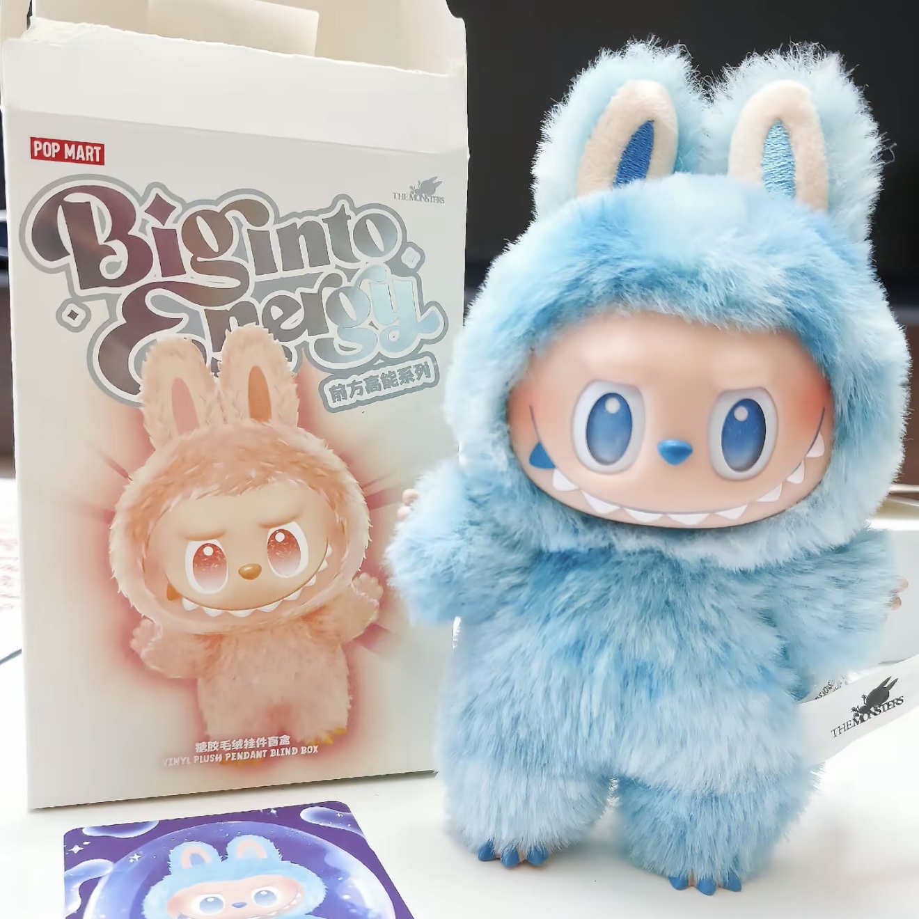 Labubu Doll Series V1 V2 V3 Plush toy Monsters Big Into Energy SeriesBlind Box Christmas gifts