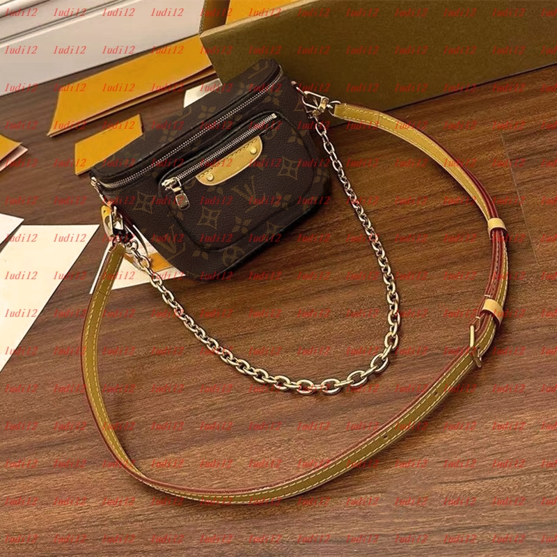 Top quality mini bum bag Womens crossbody shoulder bag designer handbag mirror quality leather chain bag Luxury tote Fanny pack camera bag underarm Bag wallet