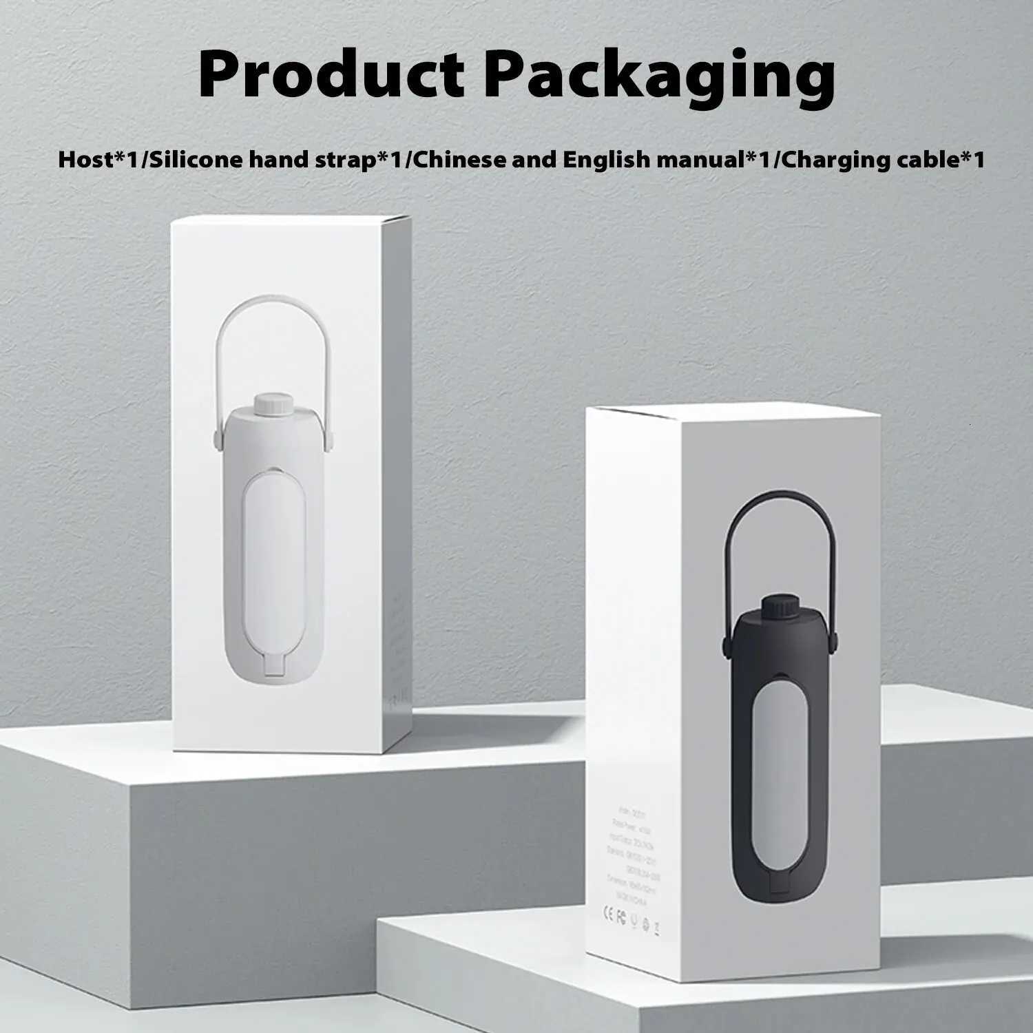 Camping Light Folding Outdoor Portable Rechargeable 10000mAh Student Dormitory Hanging Tent Hanging Lantern Led FlashlightW251106