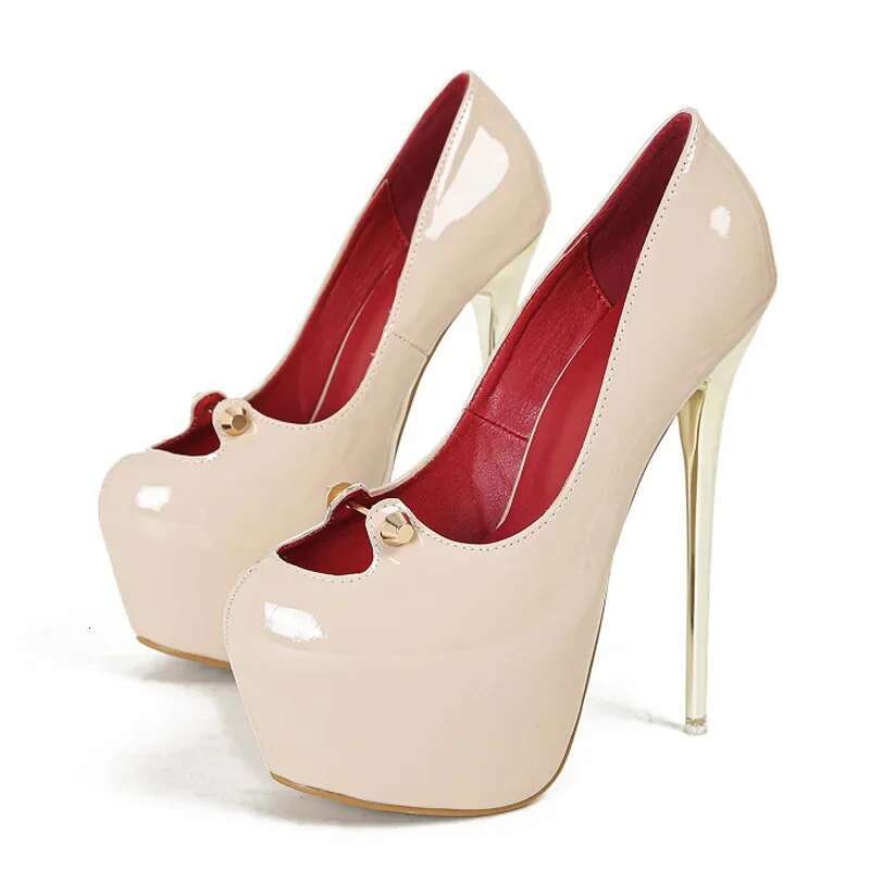 Eilyken Sexy Nightclub Women Pumps Design Round Toe Ultra Stiletto High Heels Shoes Banquet Sandals Atos Mujer