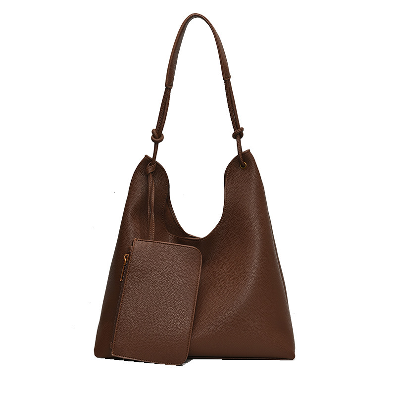 2025S Designer Women S Bag Large Capacity For Women New Trendy Internet Celebrity Shoulder Bag Niche Underarm Minimalist College Student Tote Bag