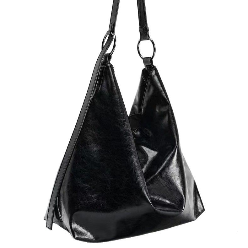 Oversize Satin Tote Bags for Women Soft Silk Shoulder Bag Black Handbags Large Shopper Purses Women Bag 240902