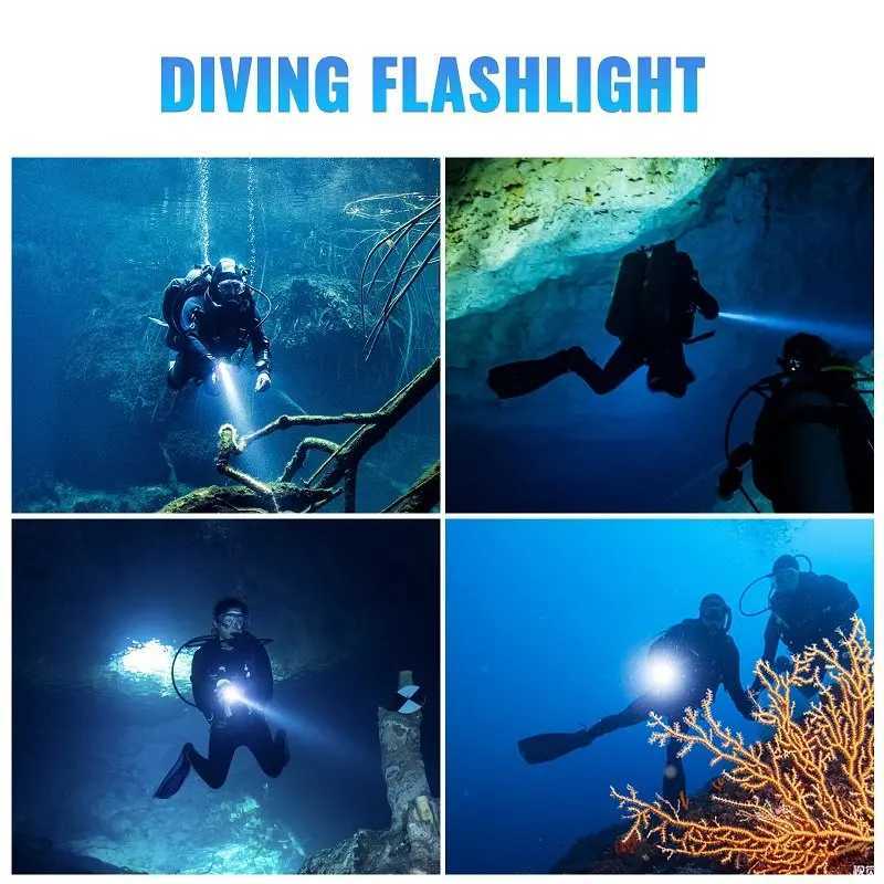 Sofirn SD05 Scuba Diving Light XHP502 Super Bright 3000lm 21700 Dive Flashlight with Magnetic Switch 5000K 6500KW251106