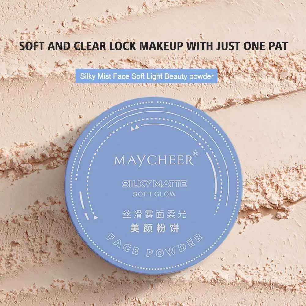 Soft set powder pad compact powder oil control matte color 3 concealer smooth surface powder pressing I2M8XJ250407