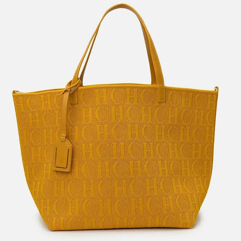 CH Solid Color Fashionable Versatile Large-Capacity Handbag Elegant Shopping Ladies Classic Models Of Women's Shoulder Bag