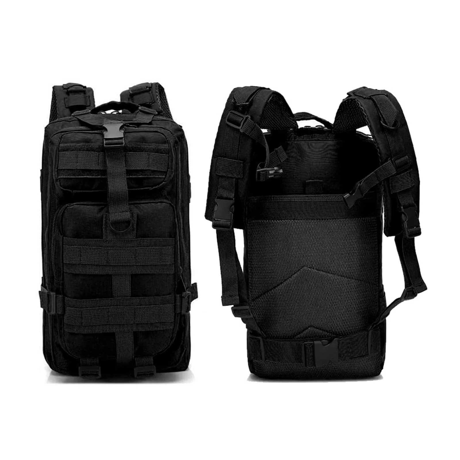 Tactical Backpack Large 3 Day Assault Pack Molle Bugout Bag Rucksack for Hiking Treeking TravelXJ251106