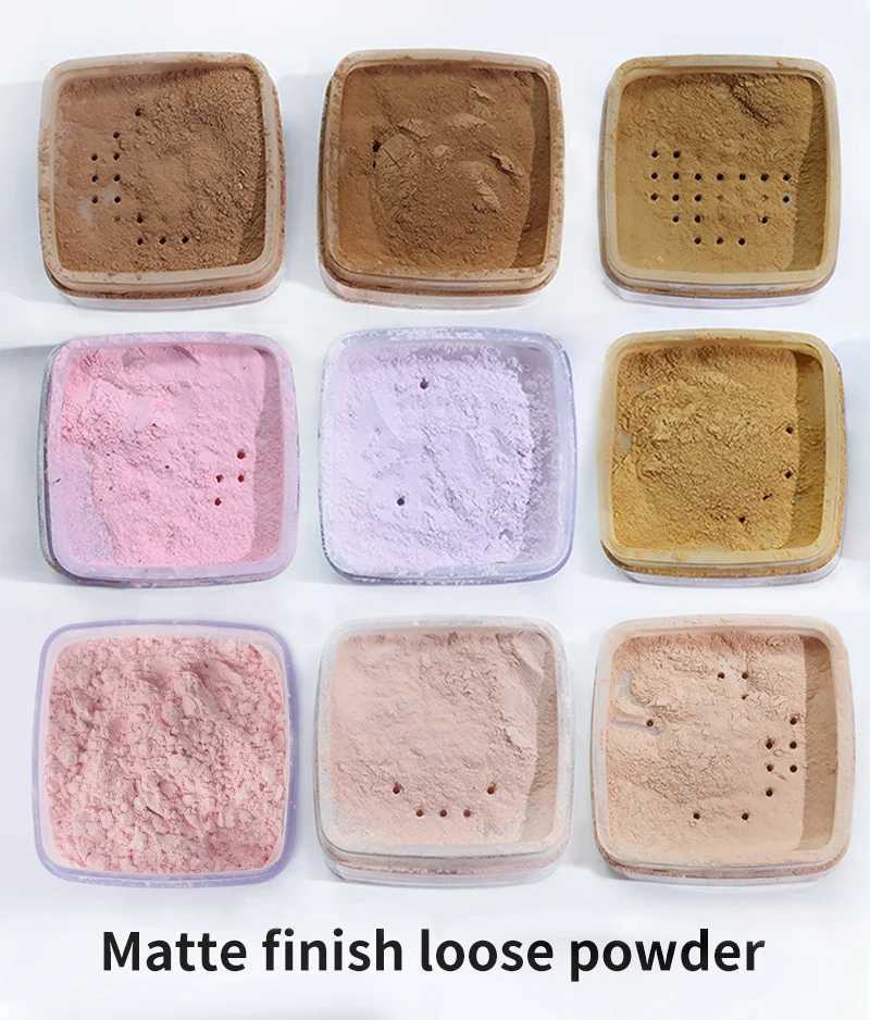 Bivanfe 13 Color Control Loose Powder Waterproof Durable Full Coverage Facial Tightening Set Powder Makeup CosmeticsXJ250407