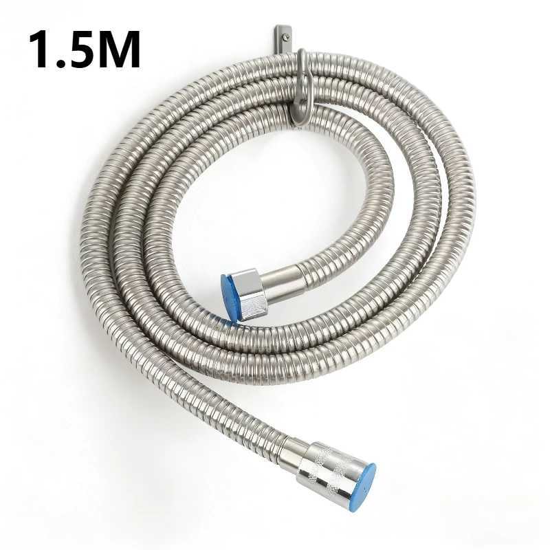 15m Shower Hose Extension Tube He Shower Tube Bathro Accessories Stainless Steel Hose Extension Tube Water Pipe Draw Tube Y251107
