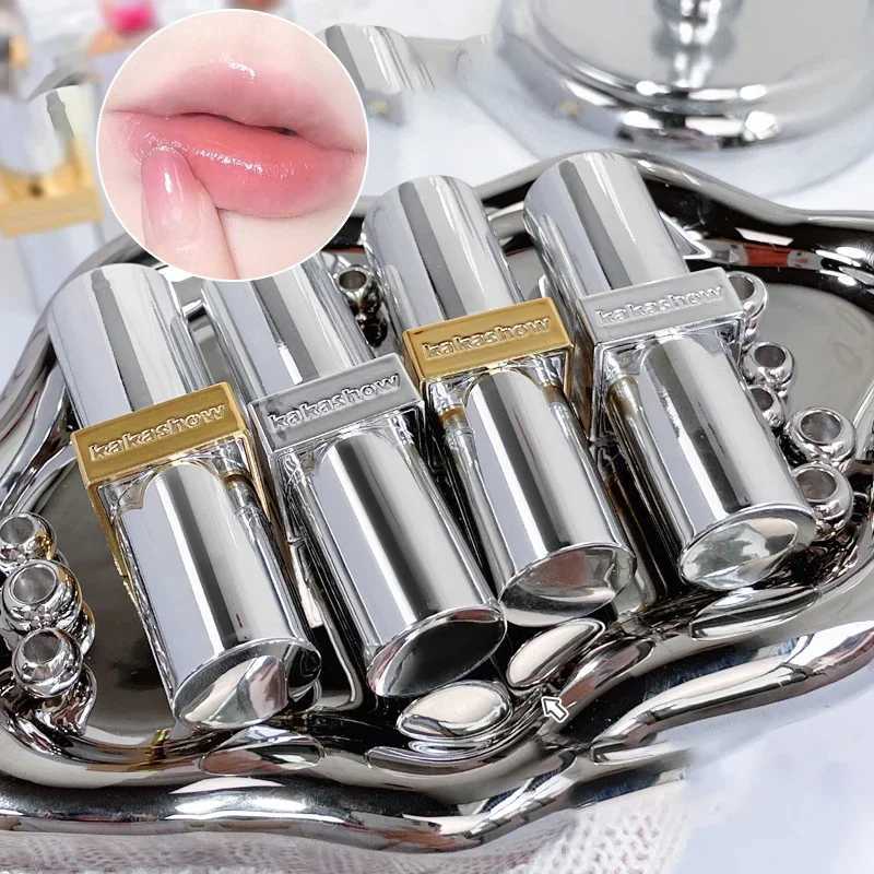 Anti aging lipstick silver tube lipstick long-lasting moisturizing lipstick womens winter makeup lipstick oil W250407
