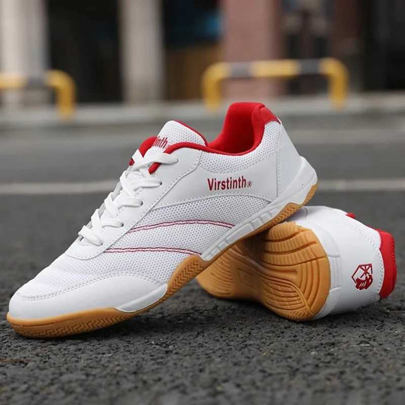 VIRSTINTH Pro Light Weight Badminton Shoes for Adt Kid Table Tennis Footwears Size 36-45 Breathable Footwears for Volleyball Y251107