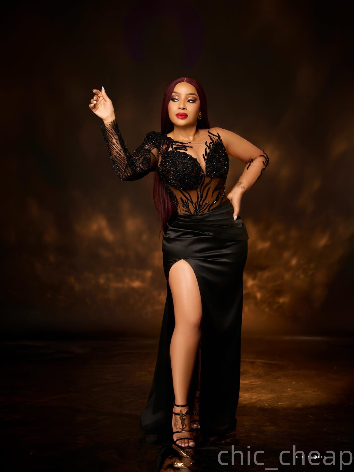 Aso Ebi Sheath Black Prom Dresses 2026 Lace Beaded Satin Sheer Neck Evening Formal Party Second Birthday Engagement Gowns Plus Size Dress For Special 