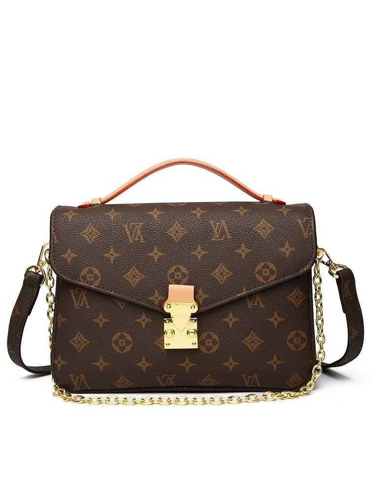 Classic Elegant Crossbody Bag By Luxury Brand Leather Shoulder Handbag for Ladies Famous Designer ItemW251107