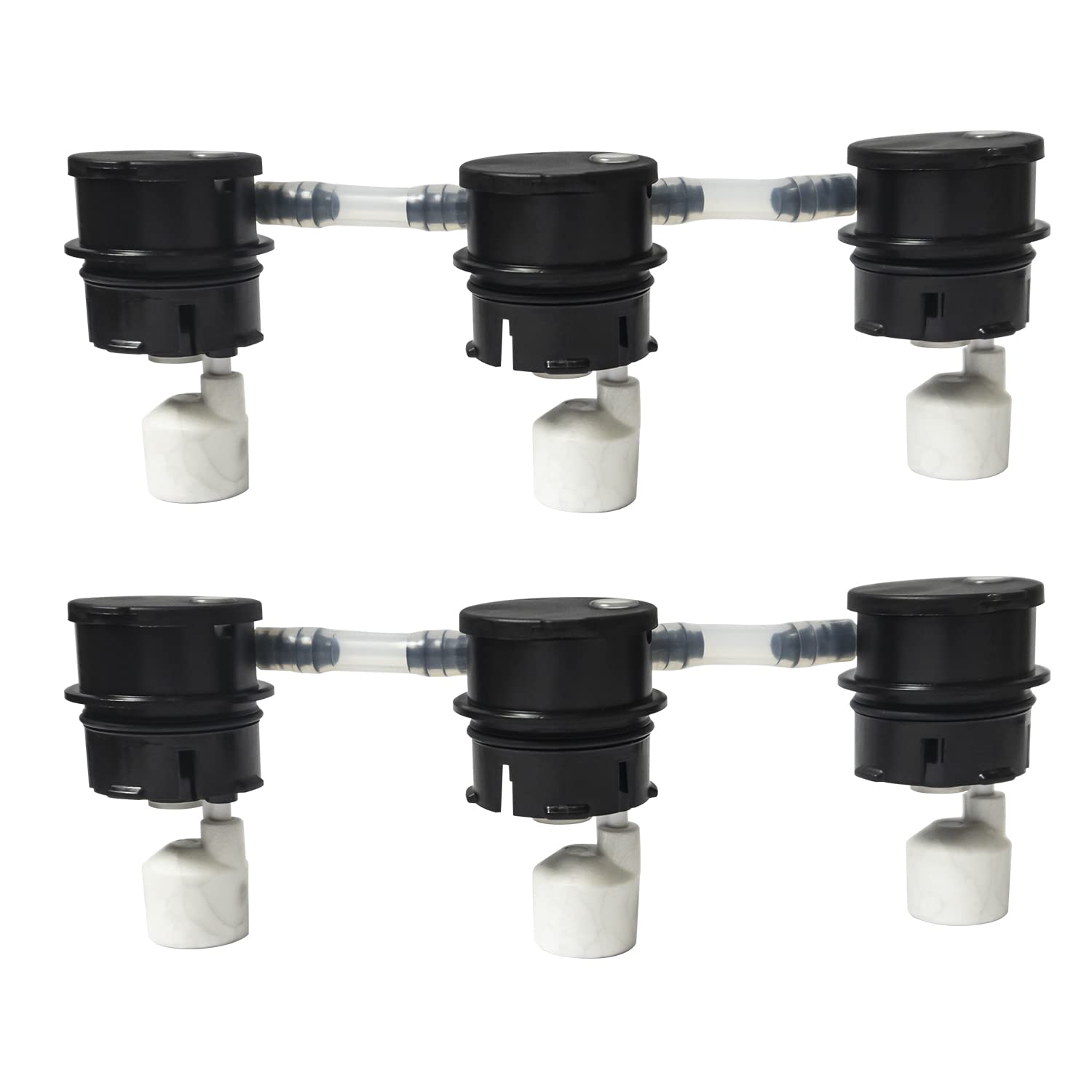 48V Forklift Battery Watering System, Golfcart Battery Watering Filler - Plug Type Valves (24 Cells)