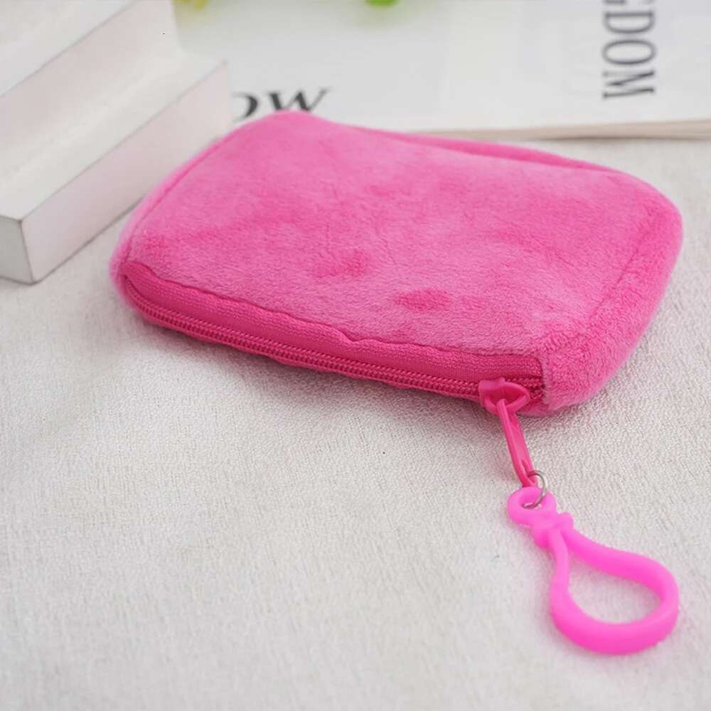 Badtz Maru Cinnamoroll Kuromi Plush Coin Purse Key Case Portable Mini Storage Bag Cute Gifts For Kids Clutch