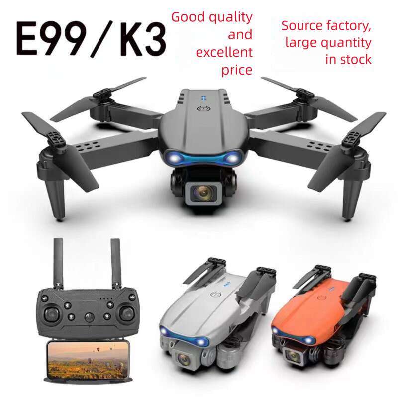 E99pro Aerial Photography 4k HD Dual Camera Obstacle Avoidance Remote Control Aircraft Drone