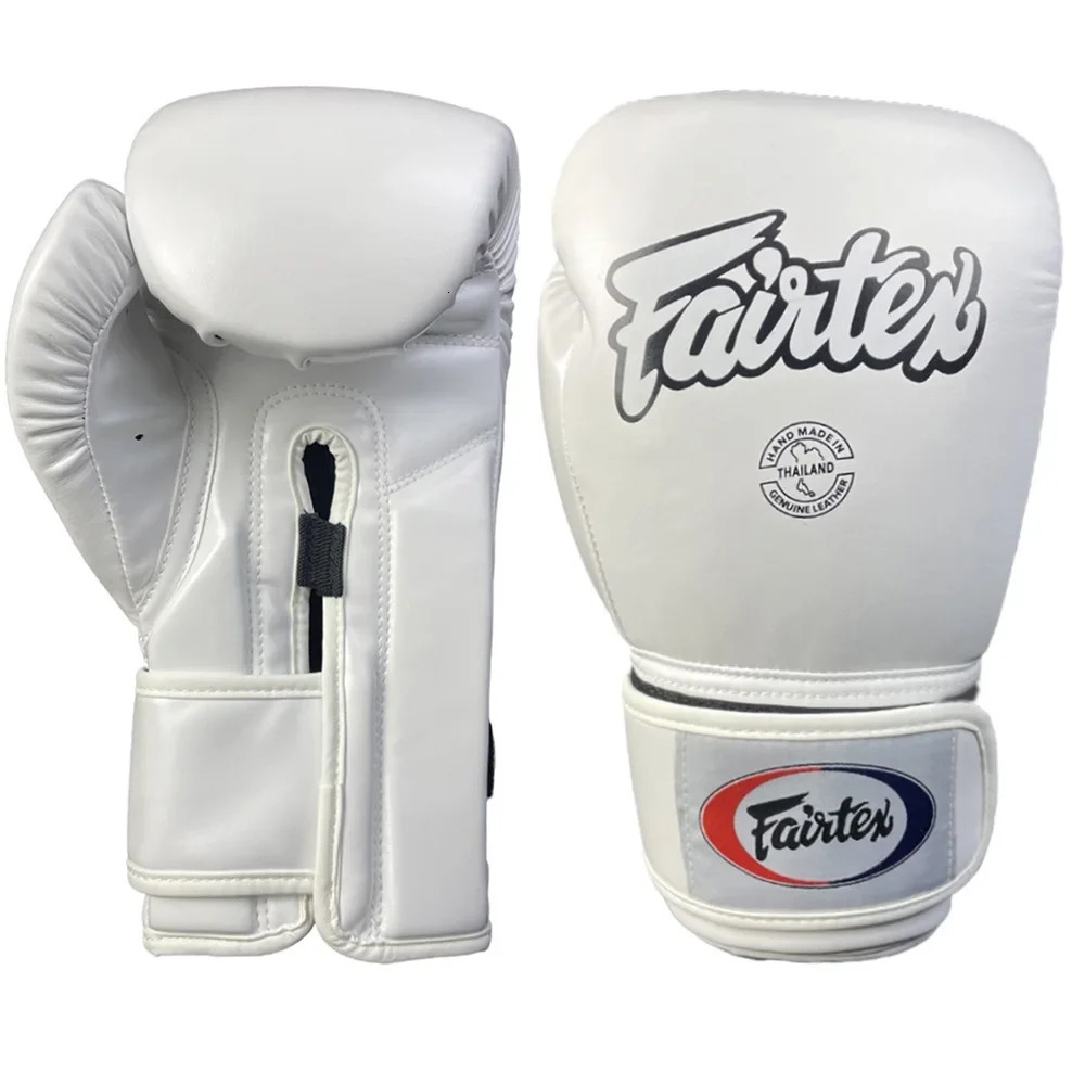 FAIRTEX Boxing Gloves Professional Muay Thai Training Sparring Leather Punching Bag Gloves for Adults Youth 251103