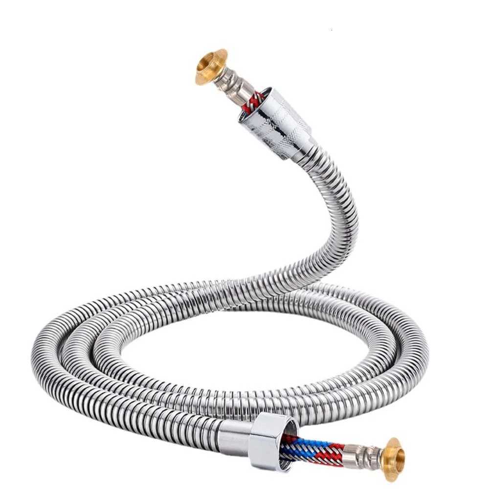 Soft Stainless Steel Braided Inner Tube 15/2/ ible Shower Hose Long Bathro Shower Pipe Extension Bathro Accessories Y251107