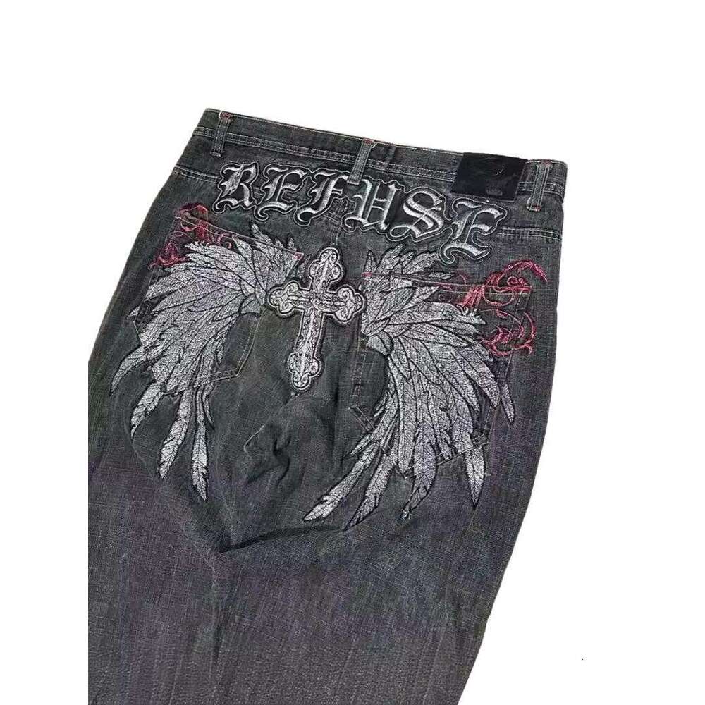 Y2K Bigboy Men streetwear loose jeans casual
